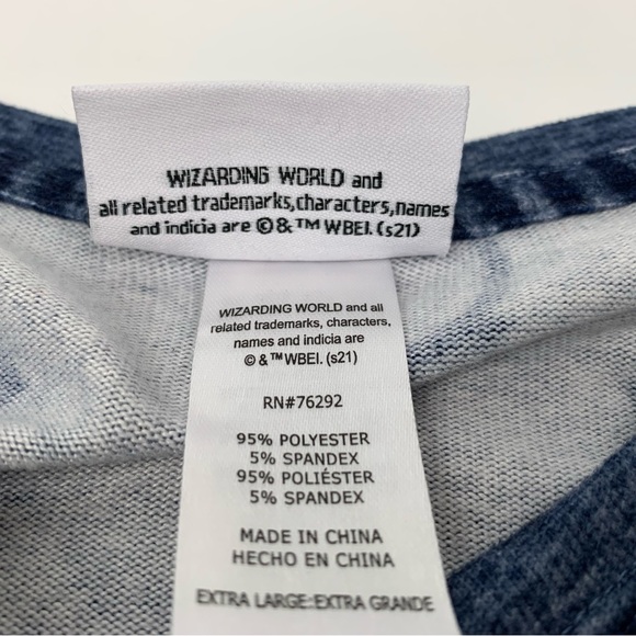 Harry Potter Wizarding World Sweater with Drawstring Size XL - Picture 9 of 11